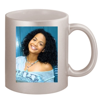 Christina Milian 11oz Metallic Silver Mug