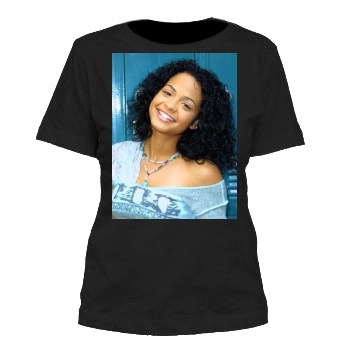 Christina Milian Women's Cut T-Shirt