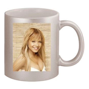 Christina Milian 11oz Metallic Silver Mug