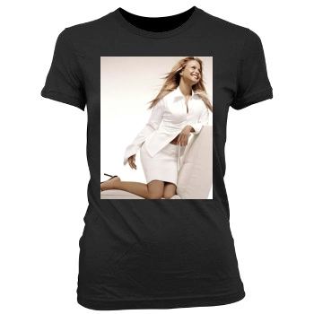 Christina Milian Women's Junior Cut Crewneck T-Shirt