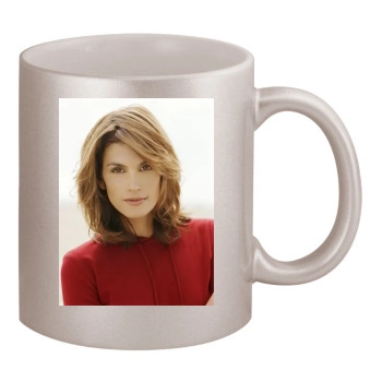 Cindy Crawford 11oz Metallic Silver Mug