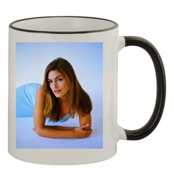 Cindy Crawford 11oz Colored Rim & Handle Mug