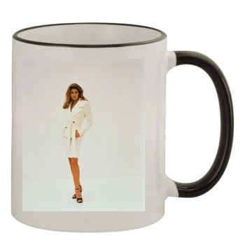 Cindy Crawford 11oz Colored Rim & Handle Mug