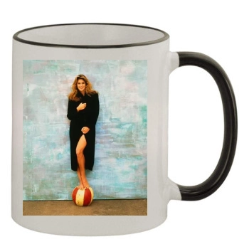 Cindy Crawford 11oz Colored Rim & Handle Mug