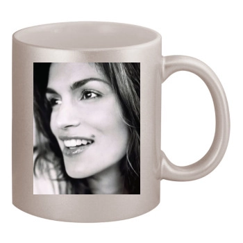 Cindy Crawford 11oz Metallic Silver Mug