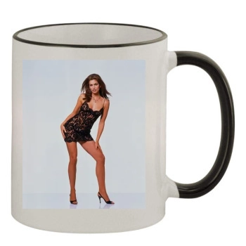 Cindy Crawford 11oz Colored Rim & Handle Mug