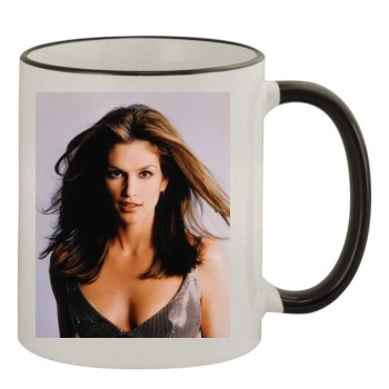 Cindy Crawford 11oz Colored Rim & Handle Mug