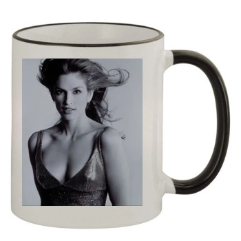 Cindy Crawford 11oz Colored Rim & Handle Mug