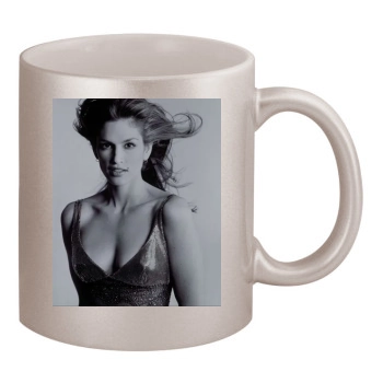 Cindy Crawford 11oz Metallic Silver Mug