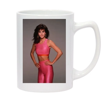 Courteney Cox 14oz White Statesman Mug