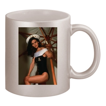 Courteney Cox 11oz Metallic Silver Mug