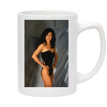 Courteney Cox 14oz White Statesman Mug