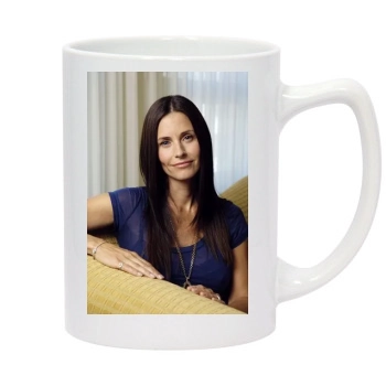 Courteney Cox 14oz White Statesman Mug