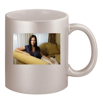 Courteney Cox 11oz Metallic Silver Mug