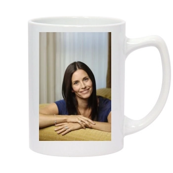 Courteney Cox 14oz White Statesman Mug