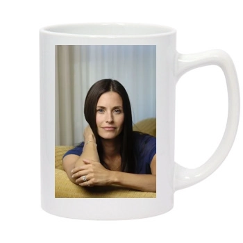 Courteney Cox 14oz White Statesman Mug