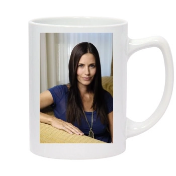 Courteney Cox 14oz White Statesman Mug