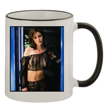 Courteney Cox 11oz Colored Rim & Handle Mug