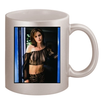 Courteney Cox 11oz Metallic Silver Mug