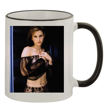 Courteney Cox 11oz Colored Rim & Handle Mug