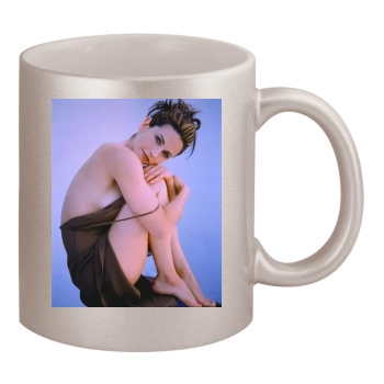 Courteney Cox 11oz Metallic Silver Mug