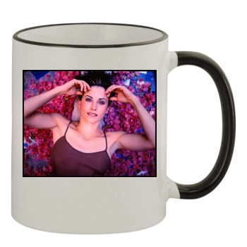 Courteney Cox 11oz Colored Rim & Handle Mug