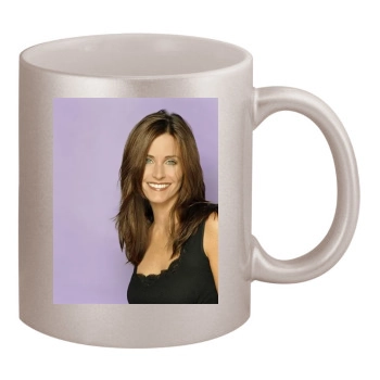 Courteney Cox 11oz Metallic Silver Mug