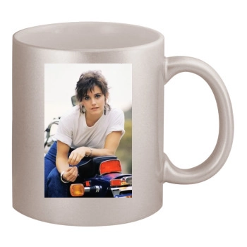 Courteney Cox 11oz Metallic Silver Mug