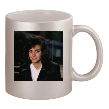 Courteney Cox 11oz Metallic Silver Mug