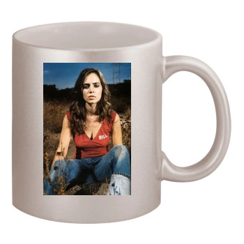 Eliza Dushku 11oz Metallic Silver Mug