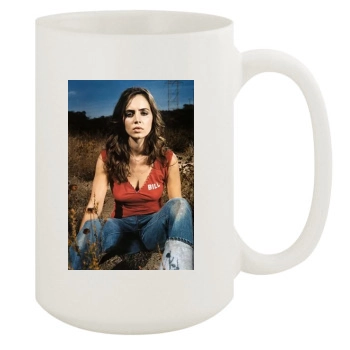 Eliza Dushku 15oz White Mug