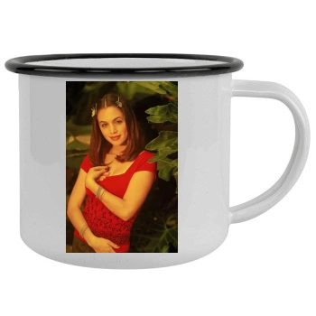 Eliza Dushku Camping Mug