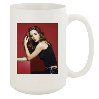 Eliza Dushku 15oz White Mug