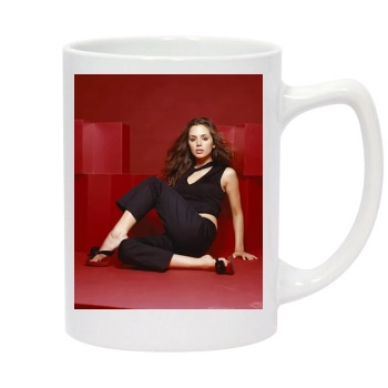 Eliza Dushku 14oz White Statesman Mug