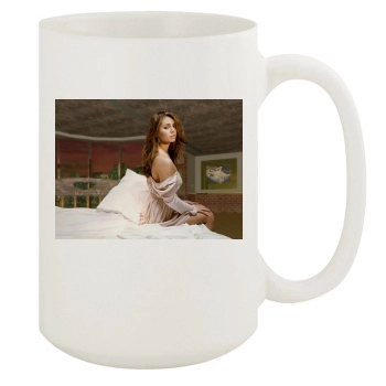 Eliza Dushku 15oz White Mug