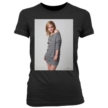 Emma Watson Women's Junior Cut Crewneck T-Shirt