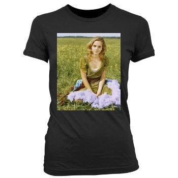 Emma Watson Women's Junior Cut Crewneck T-Shirt