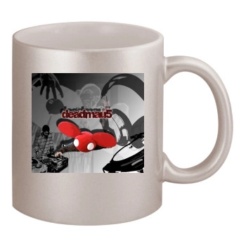 Deadmau5 11oz Metallic Silver Mug