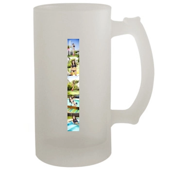 Francoise Boufhal 16oz Frosted Beer Stein