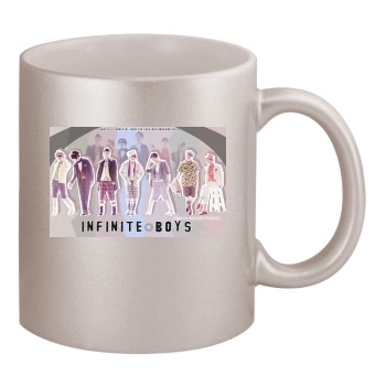Infinite 11oz Metallic Silver Mug