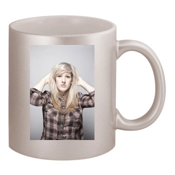 Ellie Goulding 11oz Metallic Silver Mug