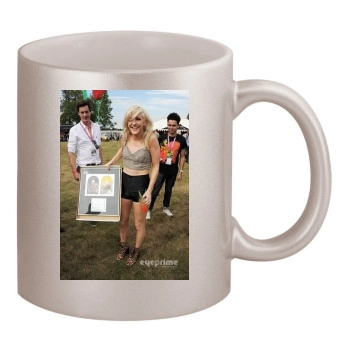 Ellie Goulding 11oz Metallic Silver Mug