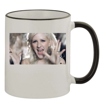 Ellie Goulding 11oz Colored Rim & Handle Mug