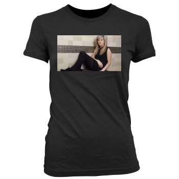 Ellie Goulding Women's Junior Cut Crewneck T-Shirt