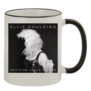 Ellie Goulding 11oz Colored Rim & Handle Mug