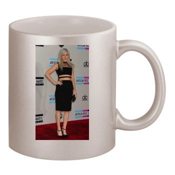 Ellie Goulding 11oz Metallic Silver Mug