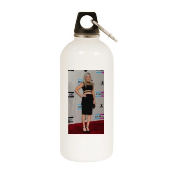 Ellie Goulding White Water Bottle With Carabiner