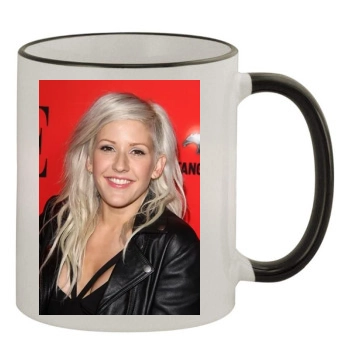 Ellie Goulding 11oz Colored Rim & Handle Mug