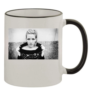 Ellie Goulding 11oz Colored Rim & Handle Mug