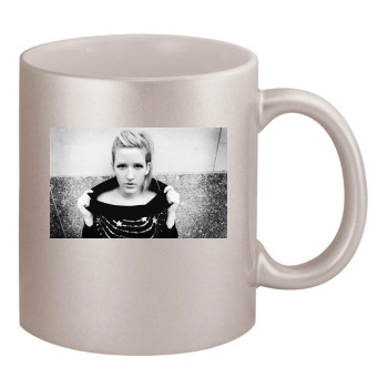 Ellie Goulding 11oz Metallic Silver Mug